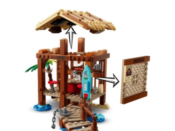 LEGO 75636 One Piece Chatka w wiosce Fuusha