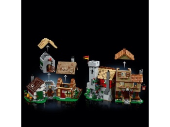 LEGO 10332 Icons Średniowieczny plac miejski