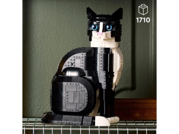 LEGO 21349 Ideas Biało-czarny kot