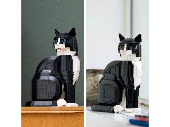 LEGO 21349 Ideas Biało-czarny kot