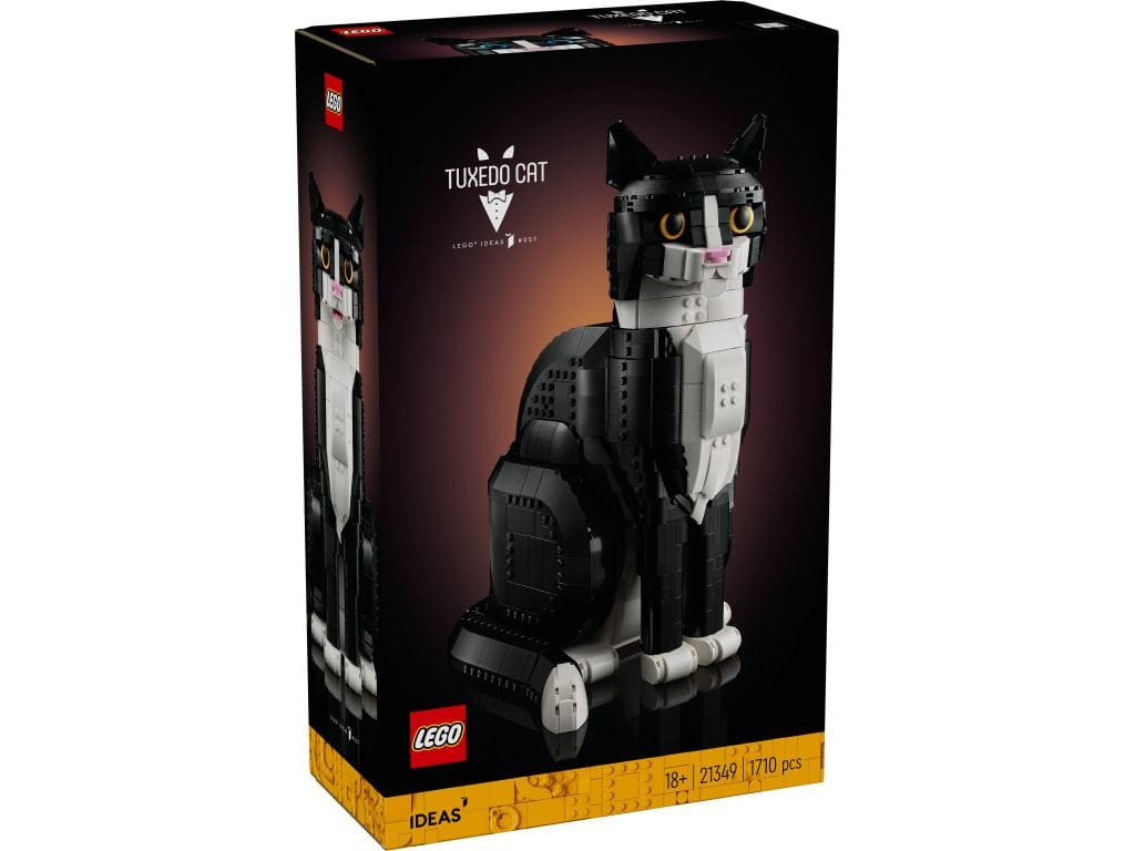 LEGO 21349 Ideas Biało-czarny kot