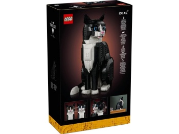 LEGO 21349 Ideas Biało-czarny kot