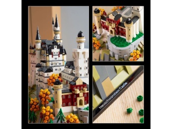 LEGO 21063 Architecture Zamek Neuschwanstein