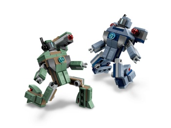 LEGO 76320 Iron Man i War Machine kontra drony Hammera