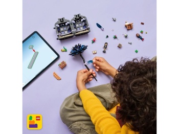 LEGO 76784 Wednesday Kwiat czarnej dalii