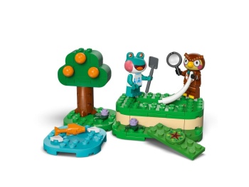 LEGO 77056 Animal Crossing Blathers i kolekcja muzealna