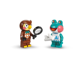 LEGO 77056 Animal Crossing Blathers i kolekcja muzealna
