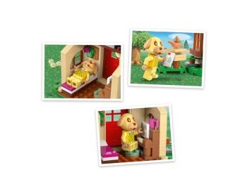 LEGO 77058 Animal Crossing Przytulny dom Goldie