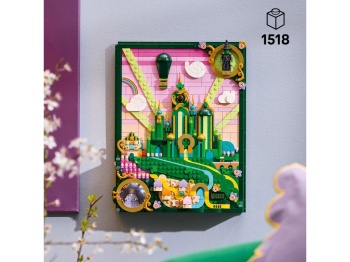 LEGO 75685 Wicked Obraz Emerald City