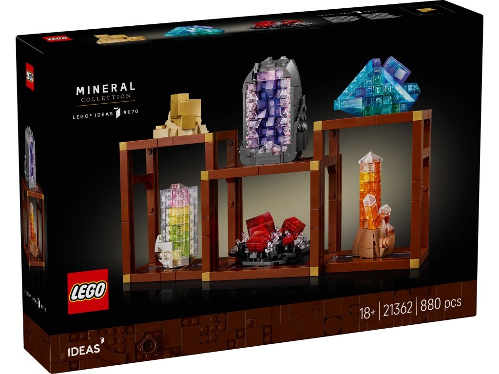 LEGO 21362 Ideas Kolekcja minerałów
