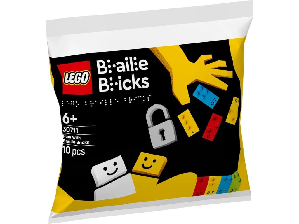 LEGO 30711 Klocki Zabawa z alfabetem Braille’a