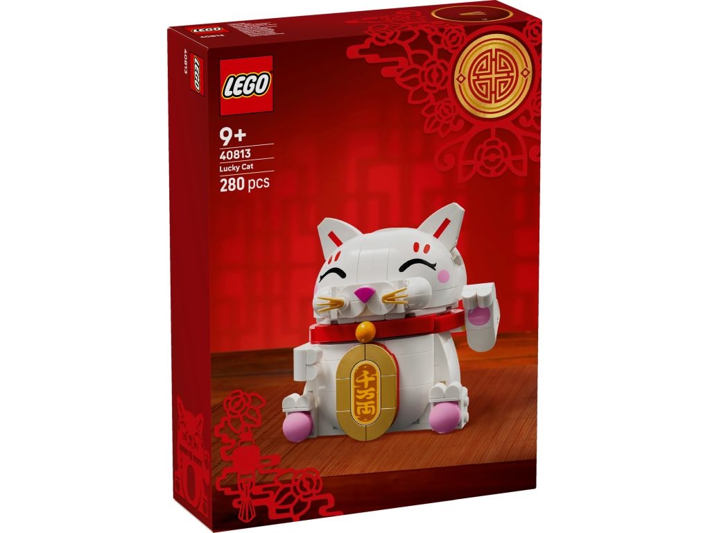 LEGO 40813 Icons Japoński kot szczęścia