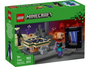 LEGO 21584 Minecraft Podróż przez portal Netheru