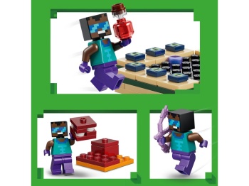 LEGO 21584 Minecraft Podróż przez portal Netheru