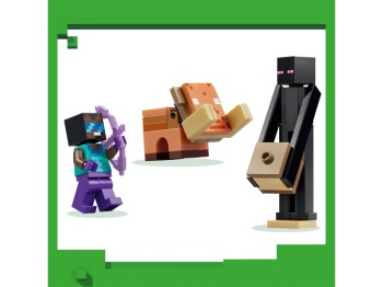 LEGO 21584 Minecraft Podróż przez portal Netheru