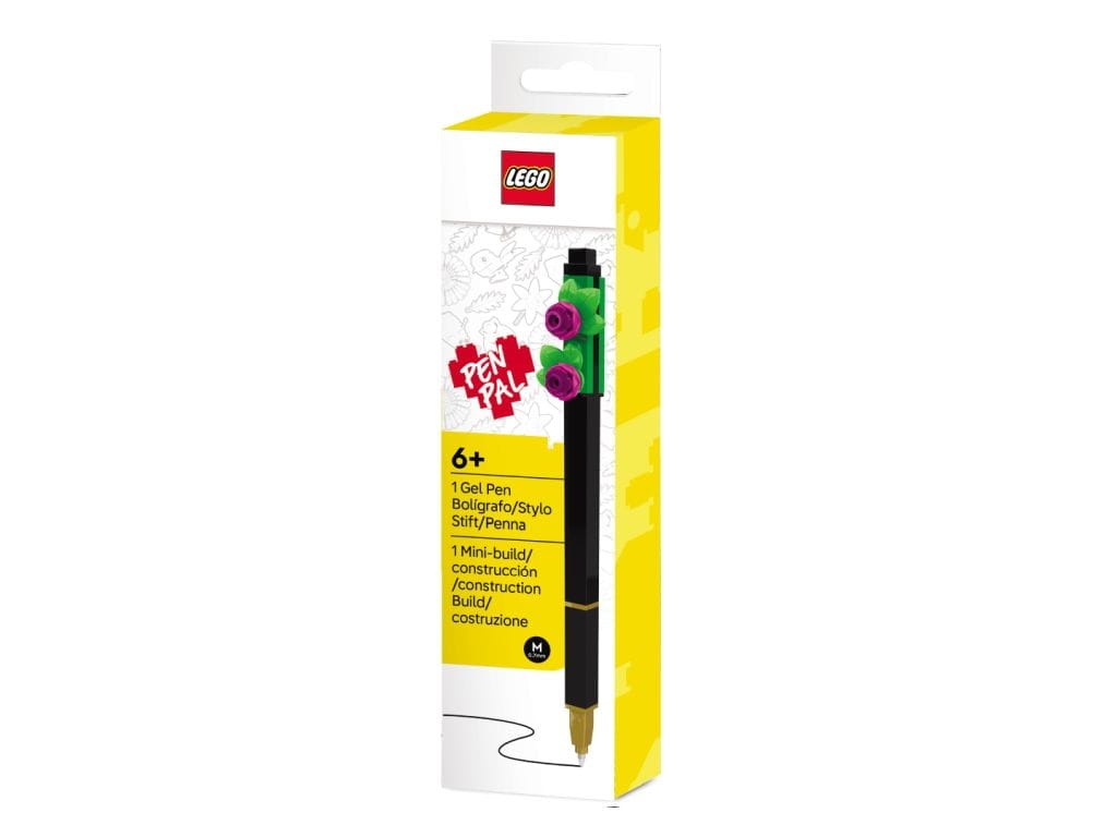 LEGO Classic 53668 Długopis żelowy Botanicals - czarny