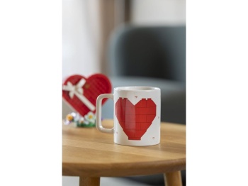 LEGO 40450804 Kubek ceramiczny LOVE 300 ml