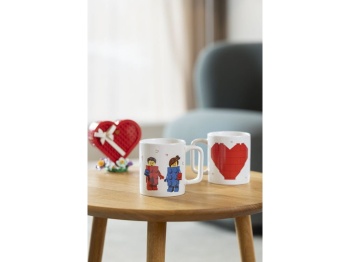 LEGO 40450804 Kubek ceramiczny LOVE 300 ml