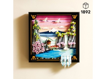 LEGO 31218 ART Japoński krajobraz z kwitnąc