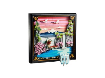 LEGO 31218 ART Japoński krajobraz z kwitnąc