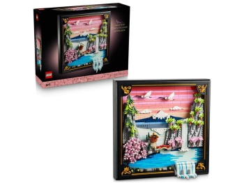 LEGO 31218 ART Japoński krajobraz z kwitnąc