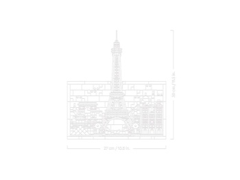 LEGO 21064 Architecture Paryż - miasto miłości