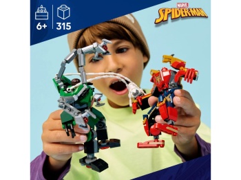 LEGO 76338 Super Heroes Bitwa mechów: Spider-Man kontra Doc Ock