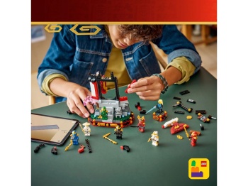 LEGO 71866 Ninjago Ozdoba z postaciami ninja