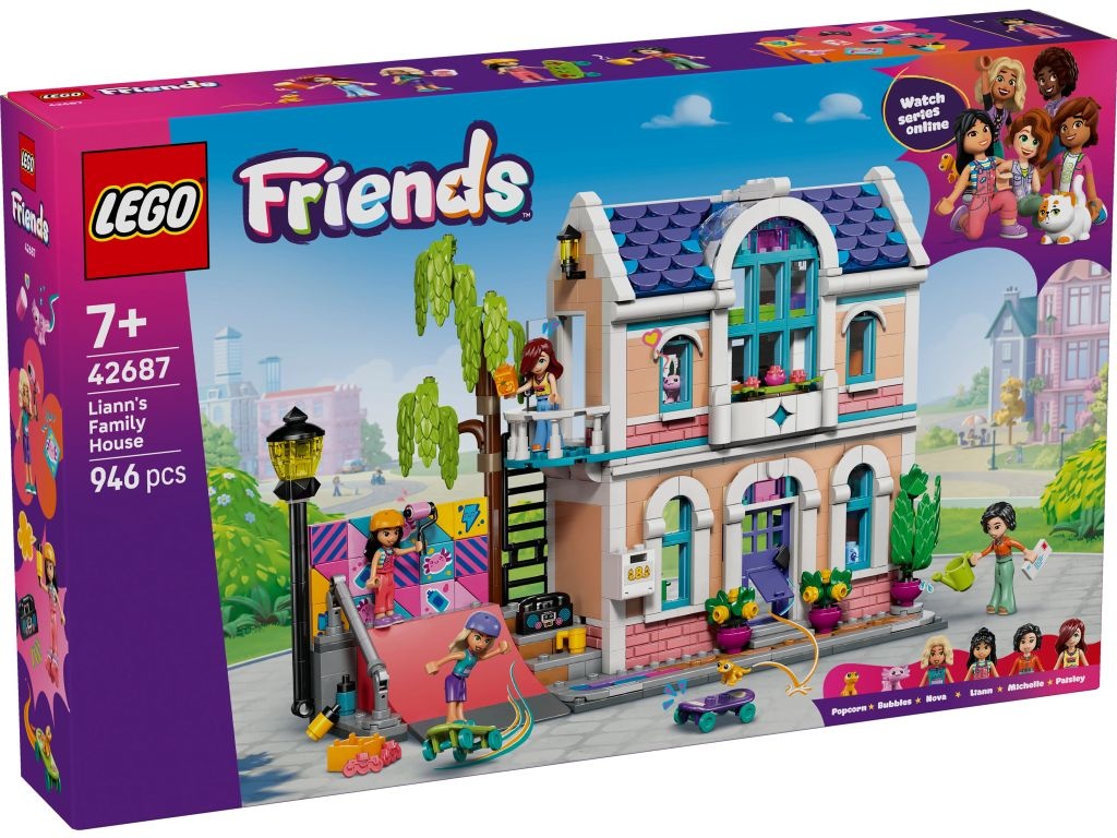 LEGO 42687 Friends Dom rodzinny Liann