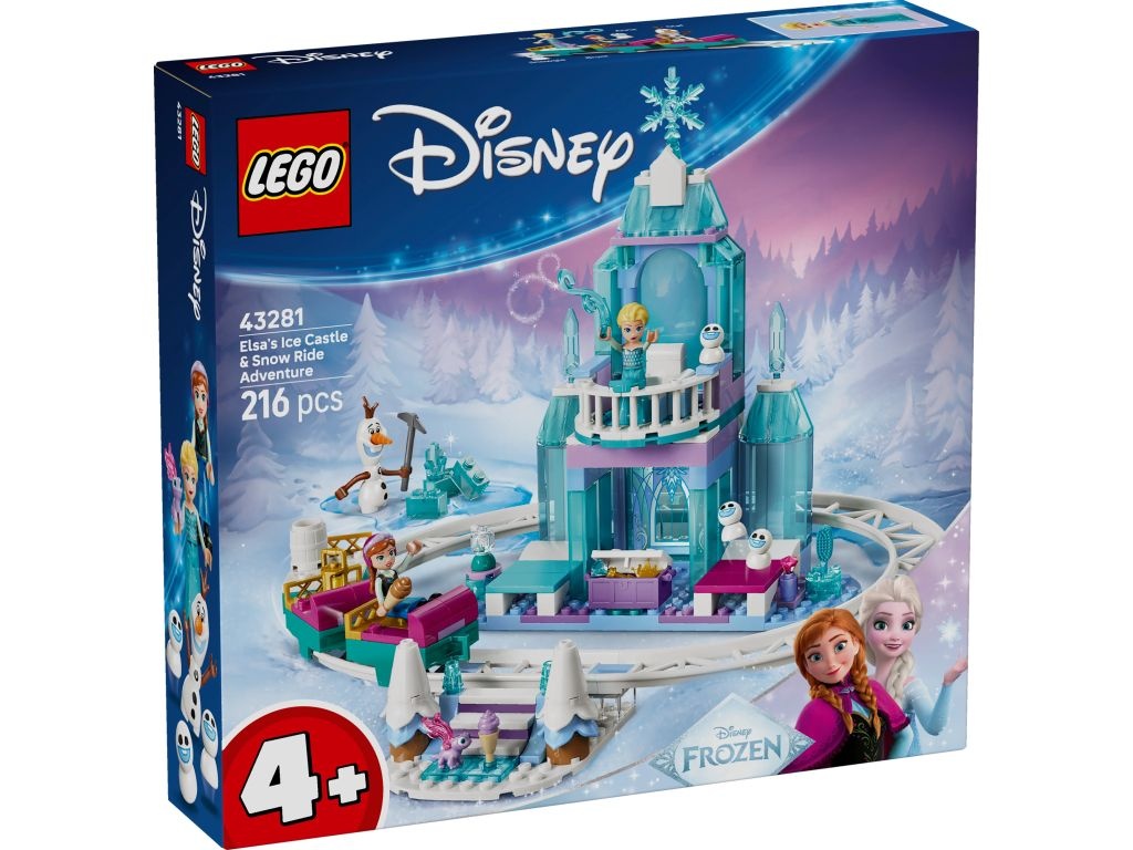 LEGO 43281 Disney Princess Lodowy zamek Elzy i śnieżna