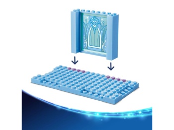 LEGO 43281 Disney Princess Lodowy zamek Elzy i śnieżna