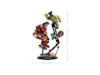 LEGO 76343 Super Heroes Epicka bitwa: Hulkbuster kontra Hulk