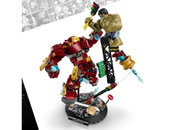 LEGO 76343 Super Heroes Epicka bitwa: Hulkbuster kontra Hulk