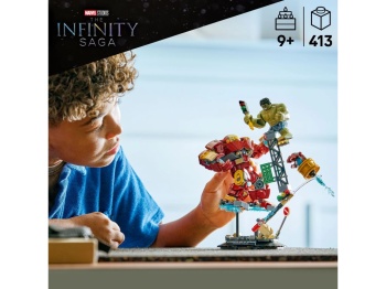 LEGO 76343 Super Heroes Epicka bitwa: Hulkbuster kontra Hulk