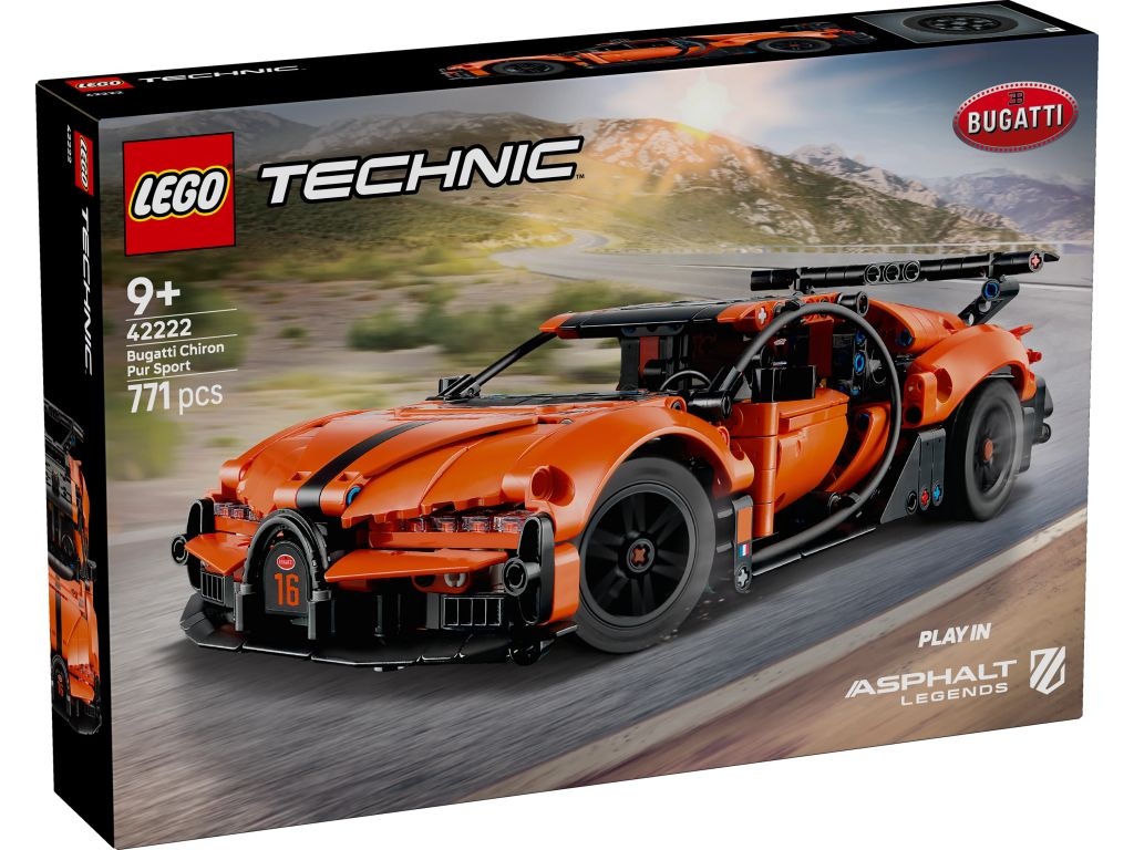 LEGO 42222 Technic Hipersamochód Bugatti Chiron