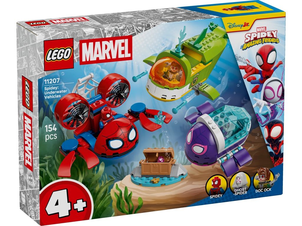 LEGO 11207 Spidey Spidey: podwodne pojazdy