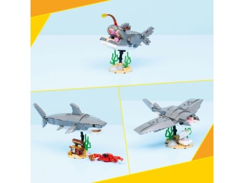 LEGO 31381 Creator Groźny rekin i skrzynia