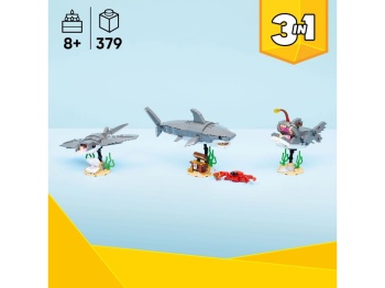LEGO 31381 Creator Groźny rekin i skrzynia