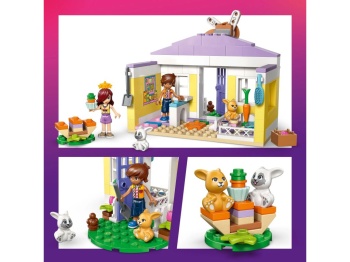 LEGO 42679 Friends Hotel dla królików w mieście