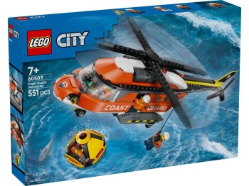 LEGO 60503 City Helikopter straży przybrzeżnej