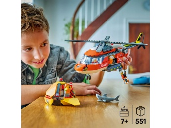 LEGO 60503 City Helikopter straży przybrzeżnej