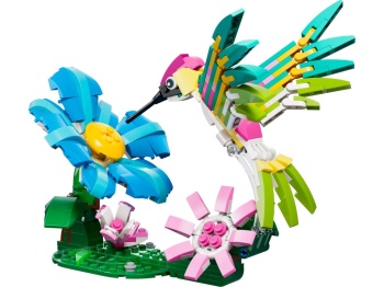 LEGO 31384 Creator Dzikie zwierzęta: kolorowy koliber