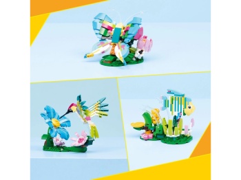LEGO 31384 Creator Dzikie zwierzęta: kolorowy koliber