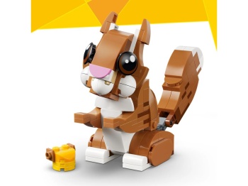 LEGO 31382 Creator Urocze zwierzątka: psotny
