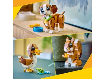 LEGO 31382 Creator Urocze zwierzątka: psotny