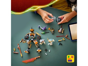 LEGO 71854 Ninjago Mech specjalny Cole’a i Zane