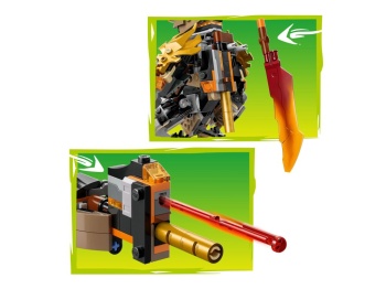 LEGO 71854 Ninjago Mech specjalny Cole’a i Zane