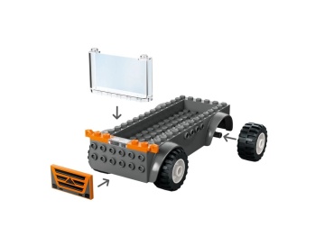 LEGO 60491 City Laweta dla motocykli