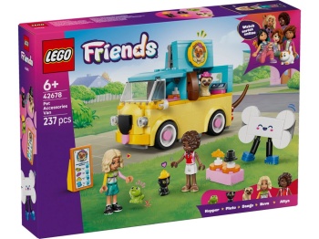 LEGO 42678 Friends Furgonetka z akcesoriami dla zwierząt
