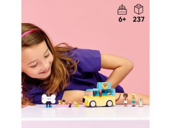 LEGO 42678 Friends Furgonetka z akcesoriami dla zwierząt